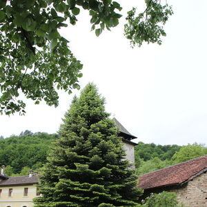 Monastery courtyard