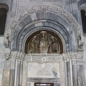 Tympanum of the west portal