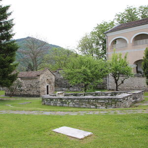 The Church of Saint Nicholas and the remains of Church of Saint John the Baptist