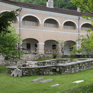 The remains of the Church of Saint John the Baptist