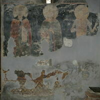 Three unidentified saints