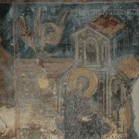 The Annunciation, detail