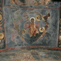 The upper part of Ascension of Christ