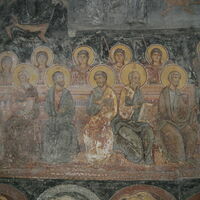 Tribunal of the Apostles, left group