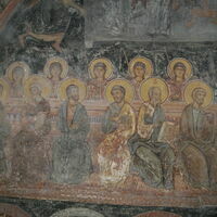 Tribunal of the Apostles, left group