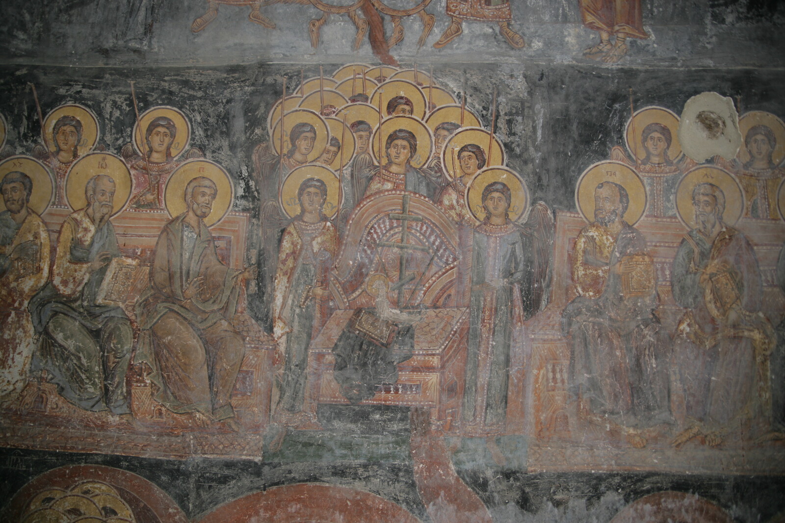 Apostles, Angels and Hetoimasia