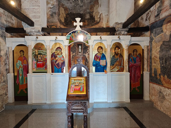 New iconostasis of the church