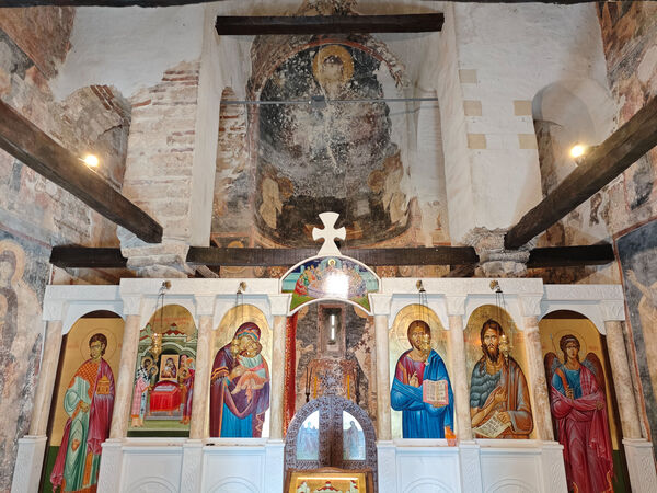 New iconostasis of the church
