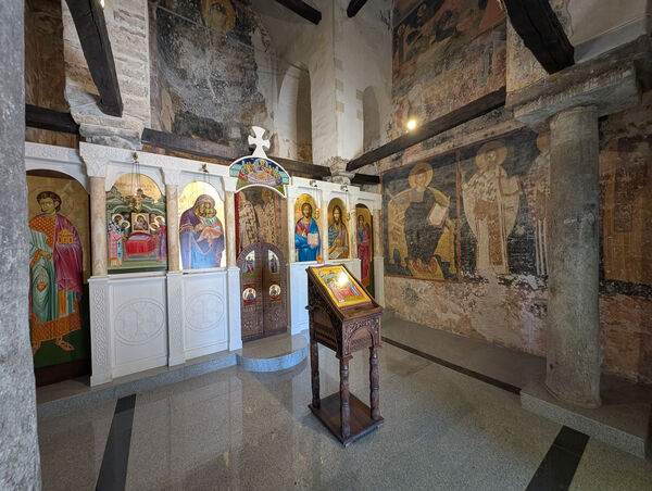 View of the southeast part of the church