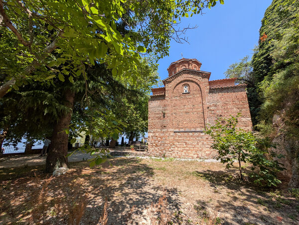 South facade of the church