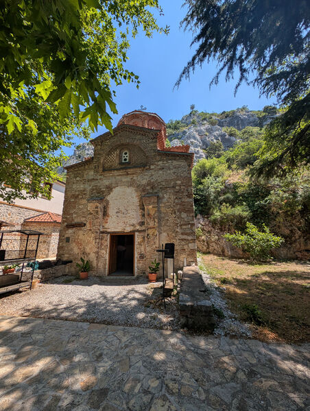 West side of the church