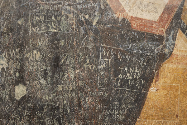 Christ as the Terrible Judge, detail