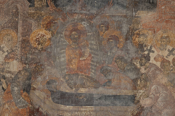 Dormition, detail