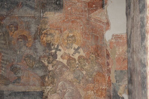 Dormition, detail
