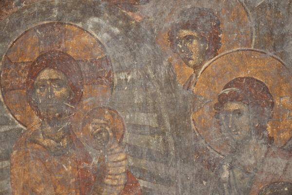 Dormition, detail