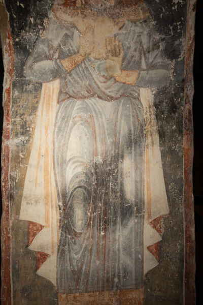 Unrecognized young martyr, detail