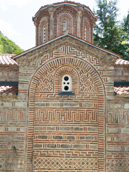 Dome and part of the northern facade of the church