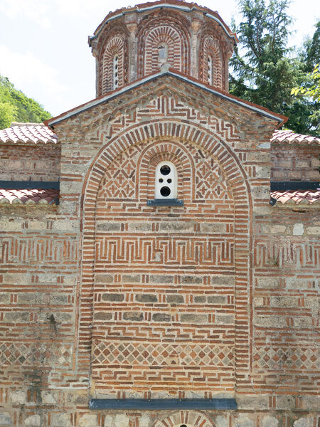 Dome and part of the northern facade of the church