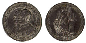 Coin - Commemorative medal - Prince Mihailo Obrenovic