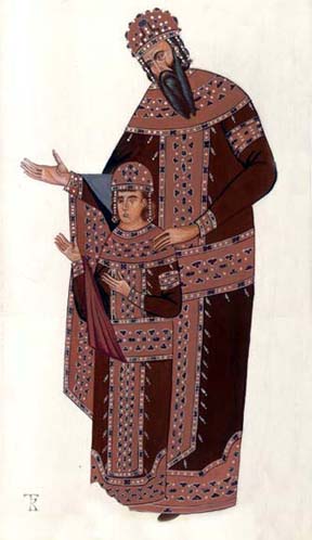 King Uros I and Junior King Dragutin